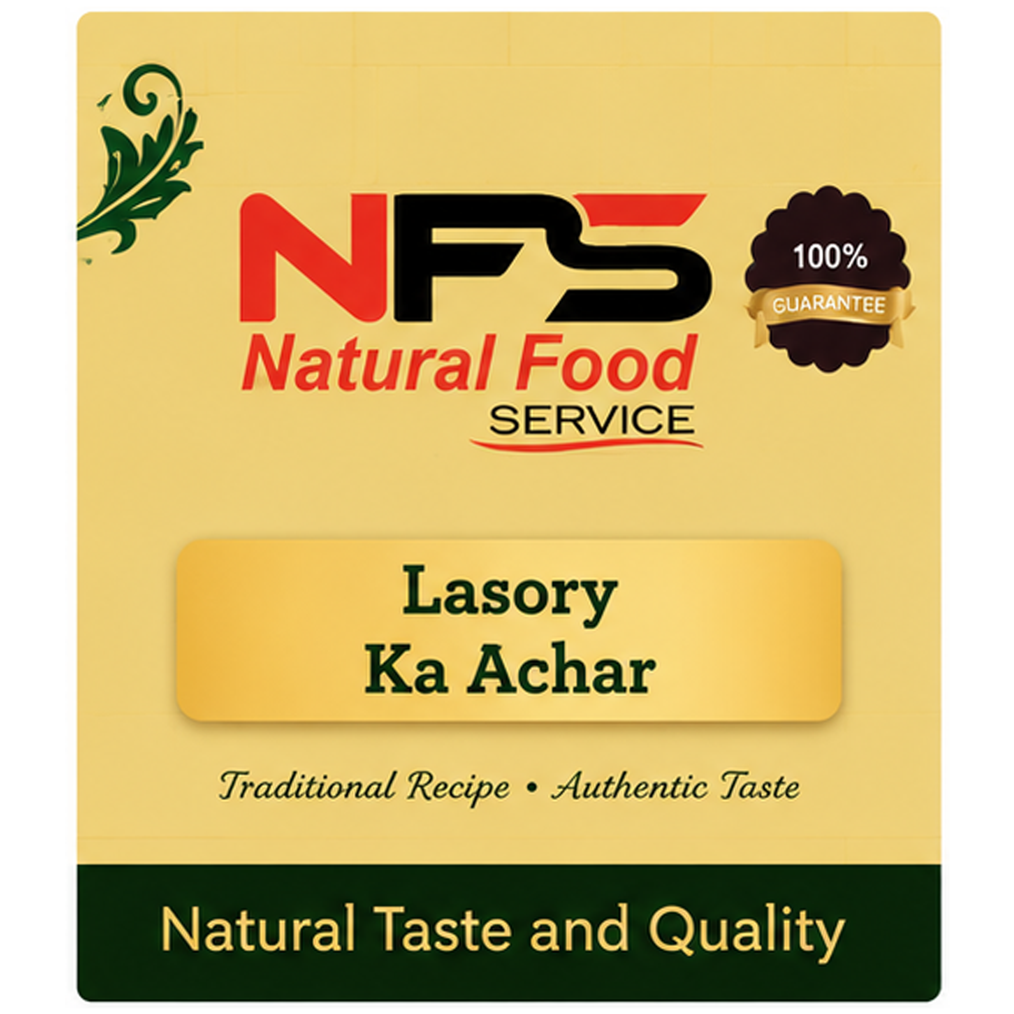 Lasory Ka Achar 1kg Natural Food Services | Traditional Pakistani Pickle