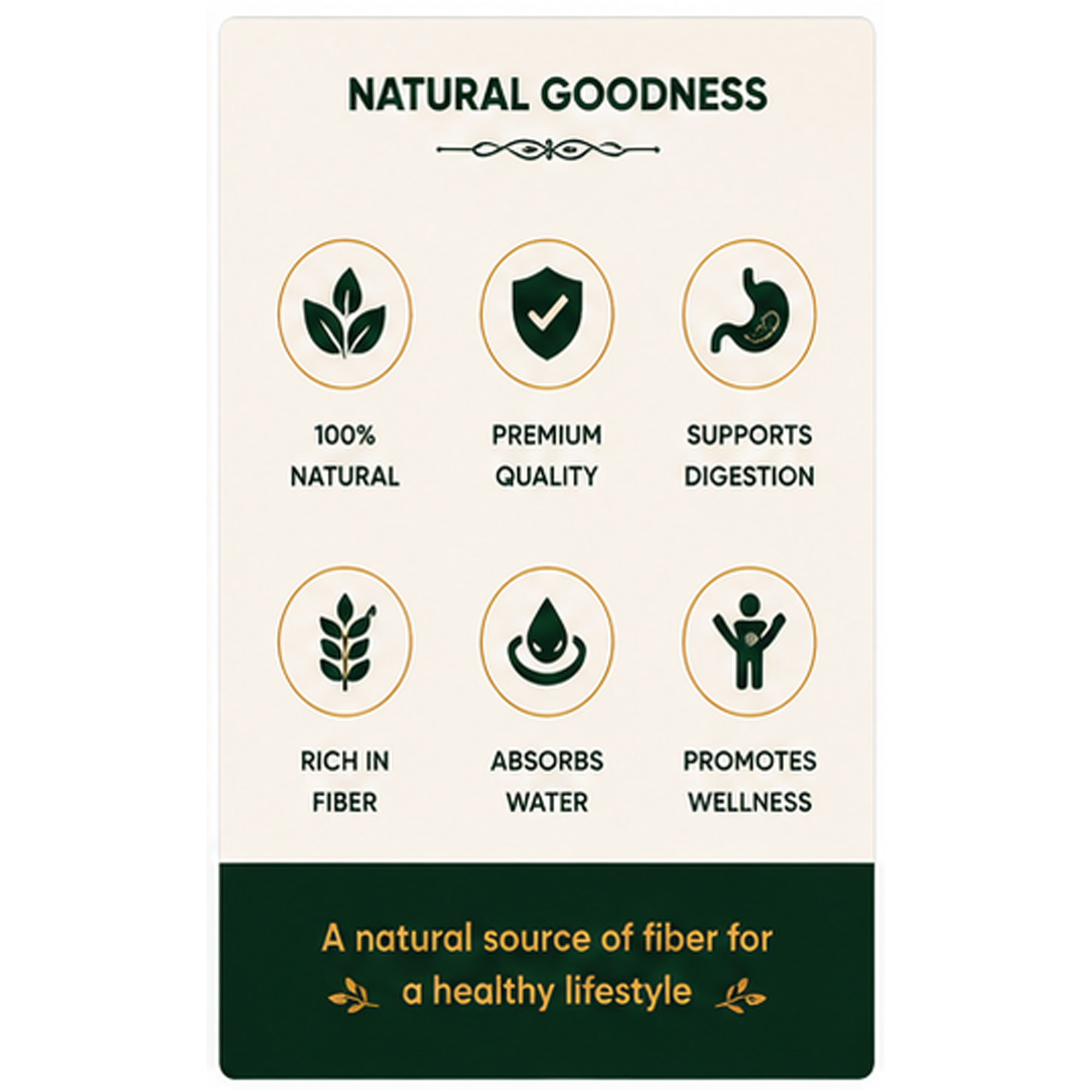 Ispaghol Chilka Natural Food Services | Premium Psyllium Husk