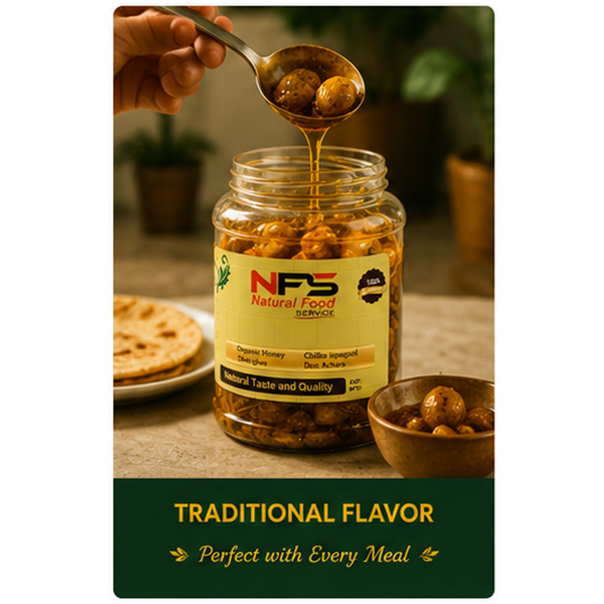 Lasory Ka Achar 1kg Natural Food Services | Traditional Pakistani Pickle