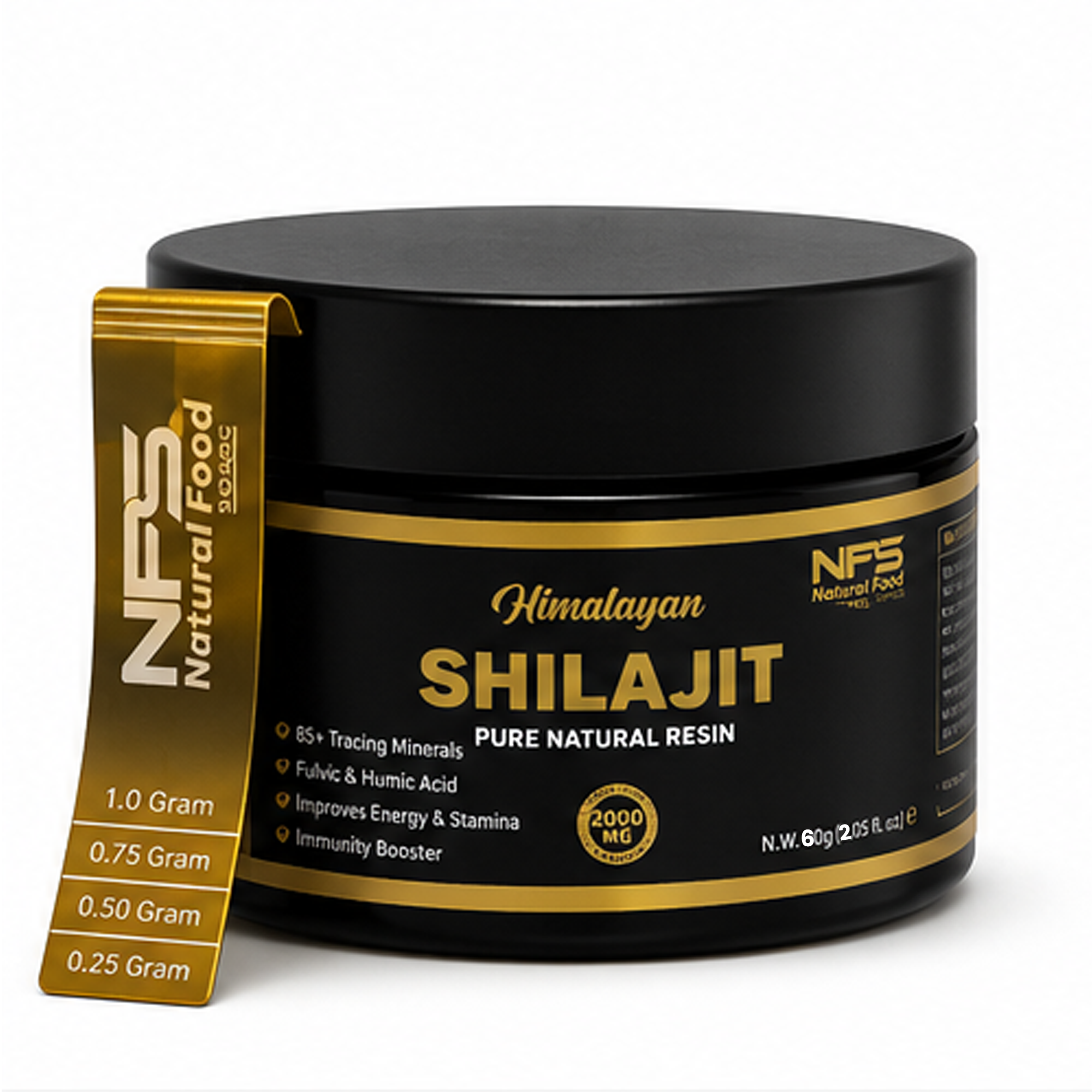 Pure Himalayan Shilajit Natural Food Services | Rich in Fulvic & Humic Acid