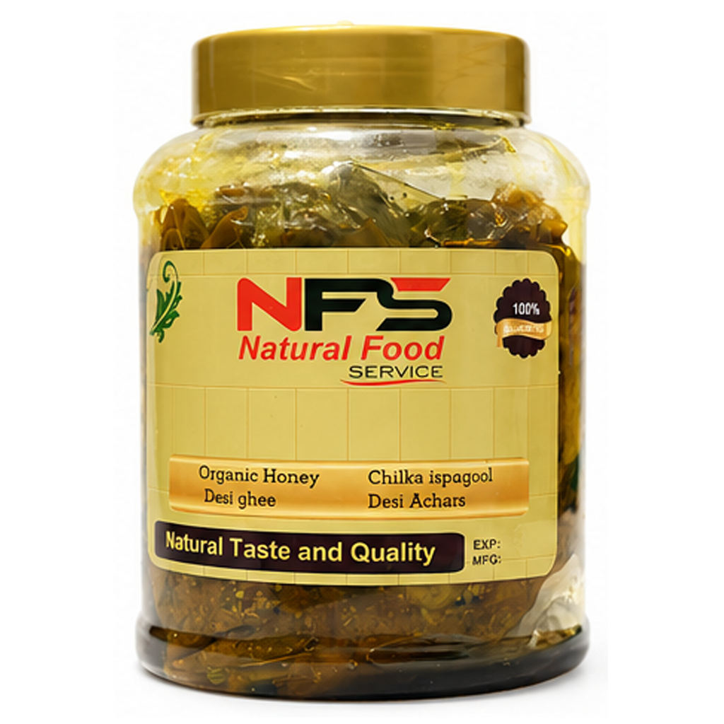Green Chili Achar 1kg Natural Food Services | Traditional Pakistani Hari Mirch Pickle