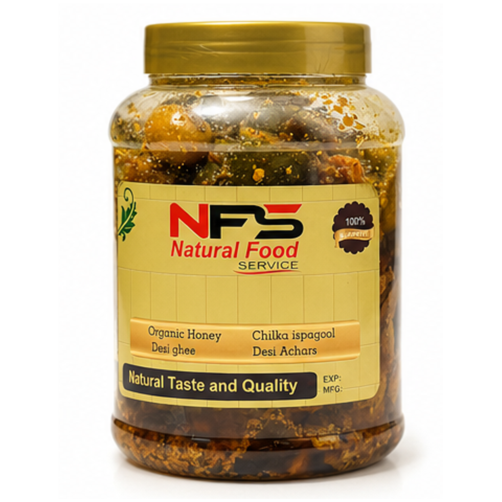 Mix Achar 1kg Natural Food Services | Traditional Pakistani Mixed Pickle