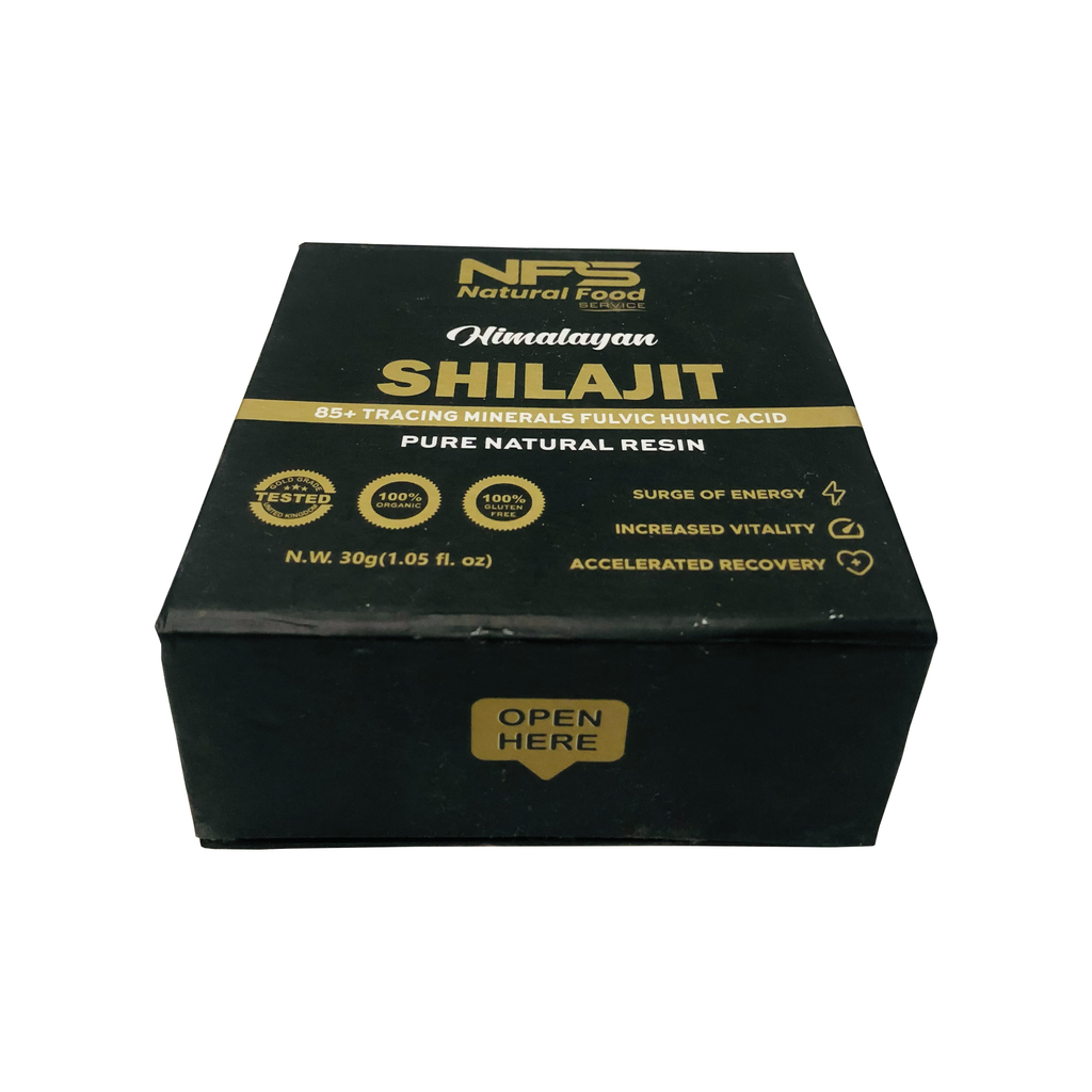 Natural Food Services Pure Himalayan Shilajit 30g Premium Himalayan Resin