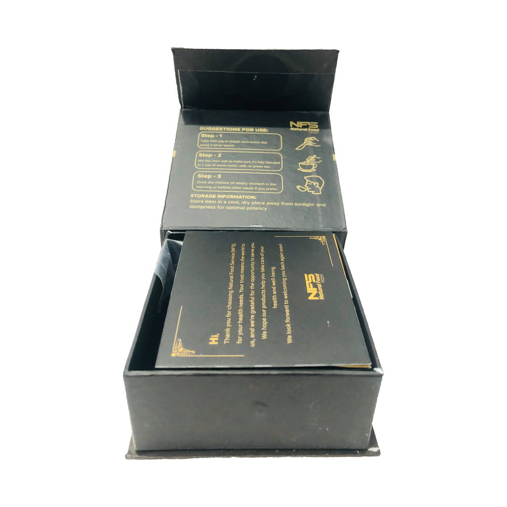 Natural Food Services Pure Himalayan Shilajit 30g Premium Himalayan Resin
